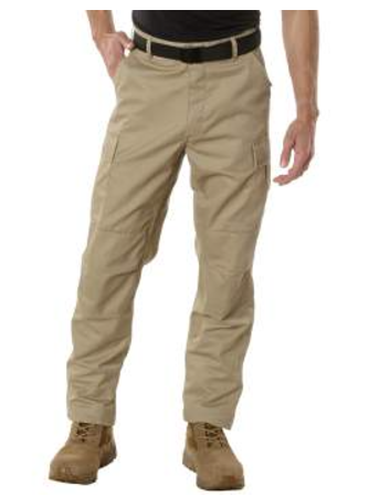 PANTALONES BDU CON BRAGUETA ROTHCO  2931